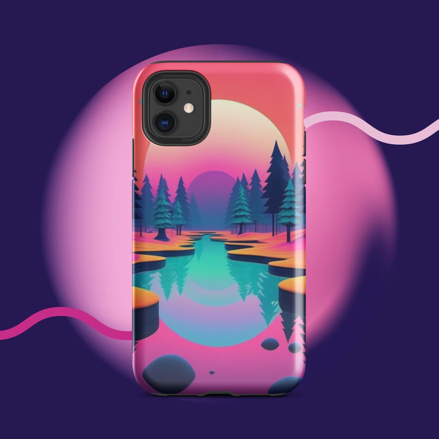 Trippy Forest Case for iPhone®