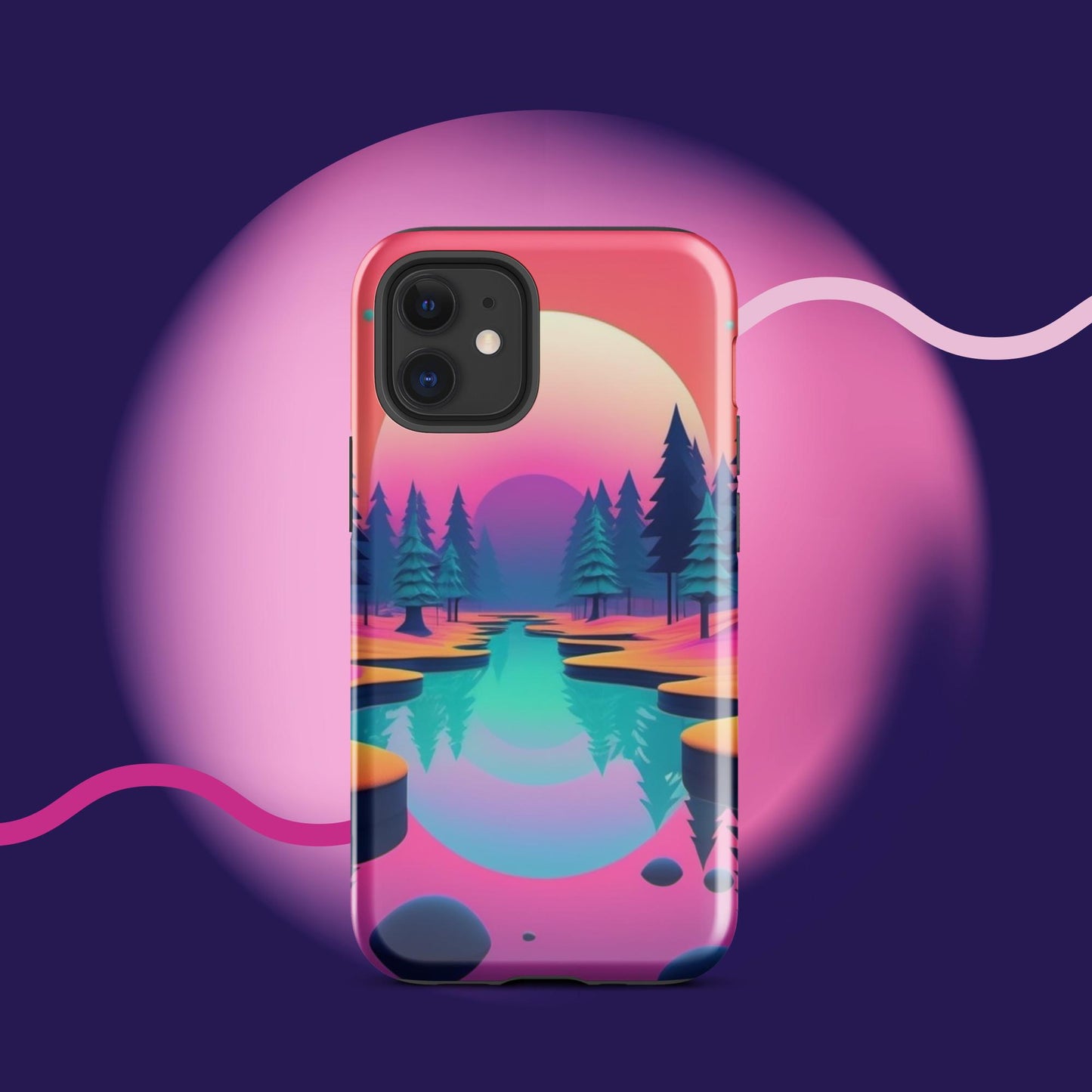 Trippy Forest Case for iPhone®