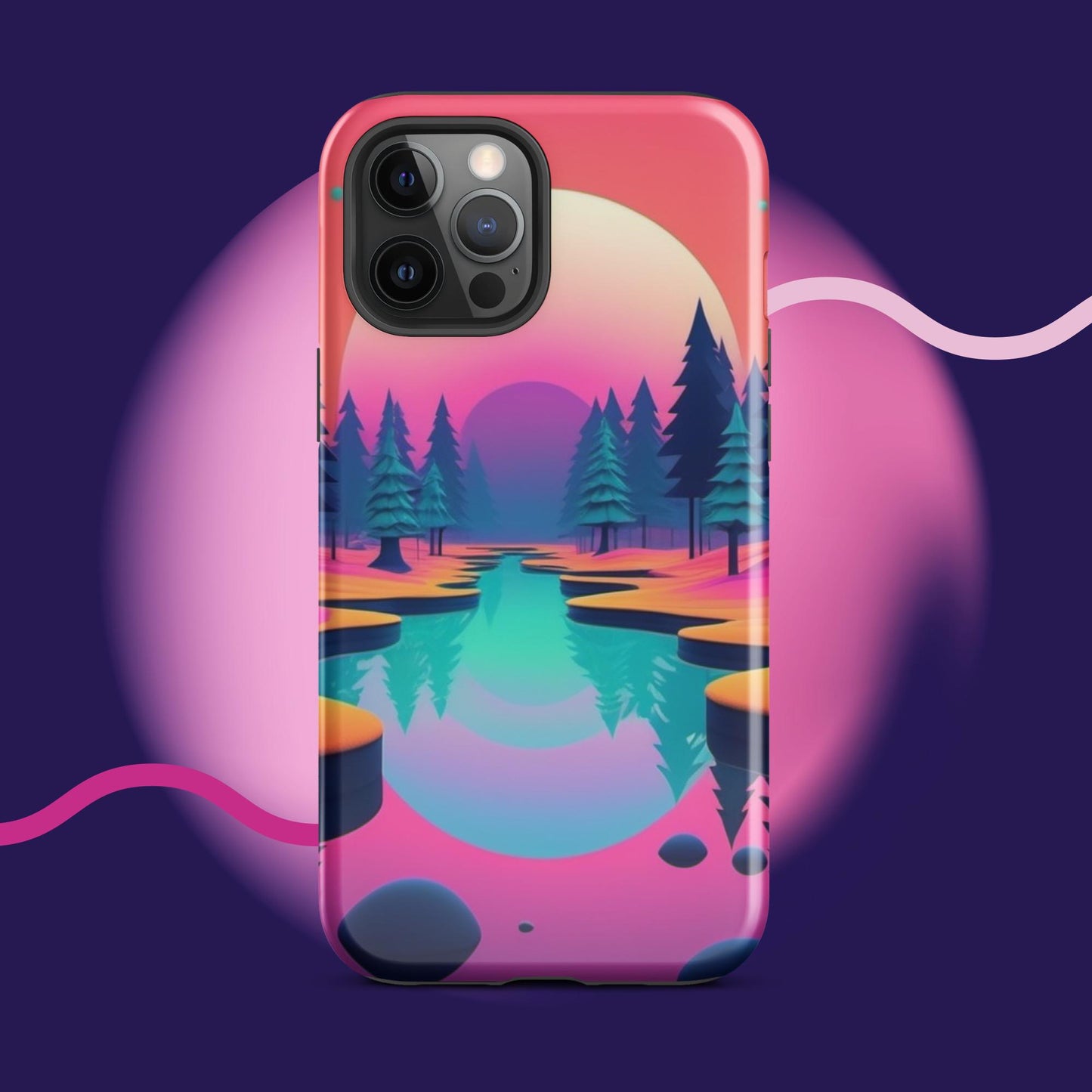 Trippy Forest Case for iPhone®