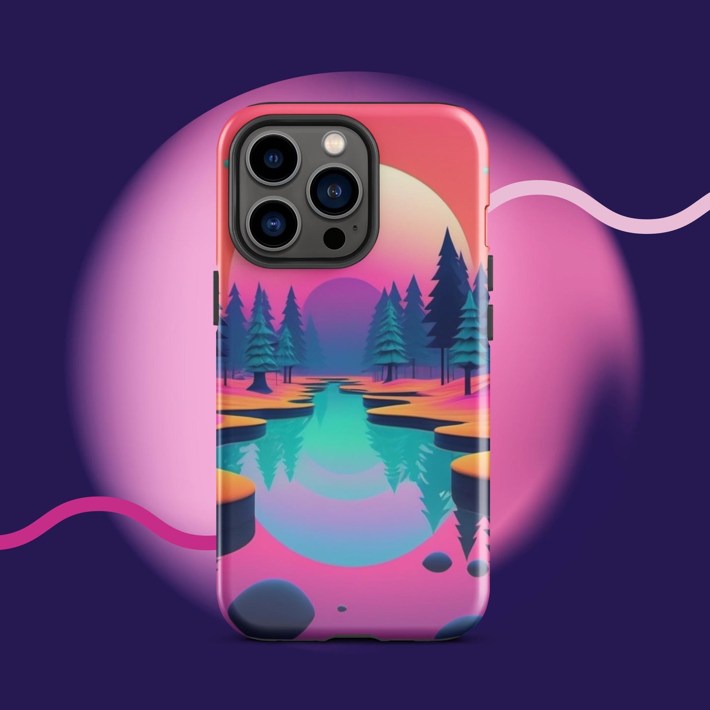 Trippy Forest Case for iPhone®