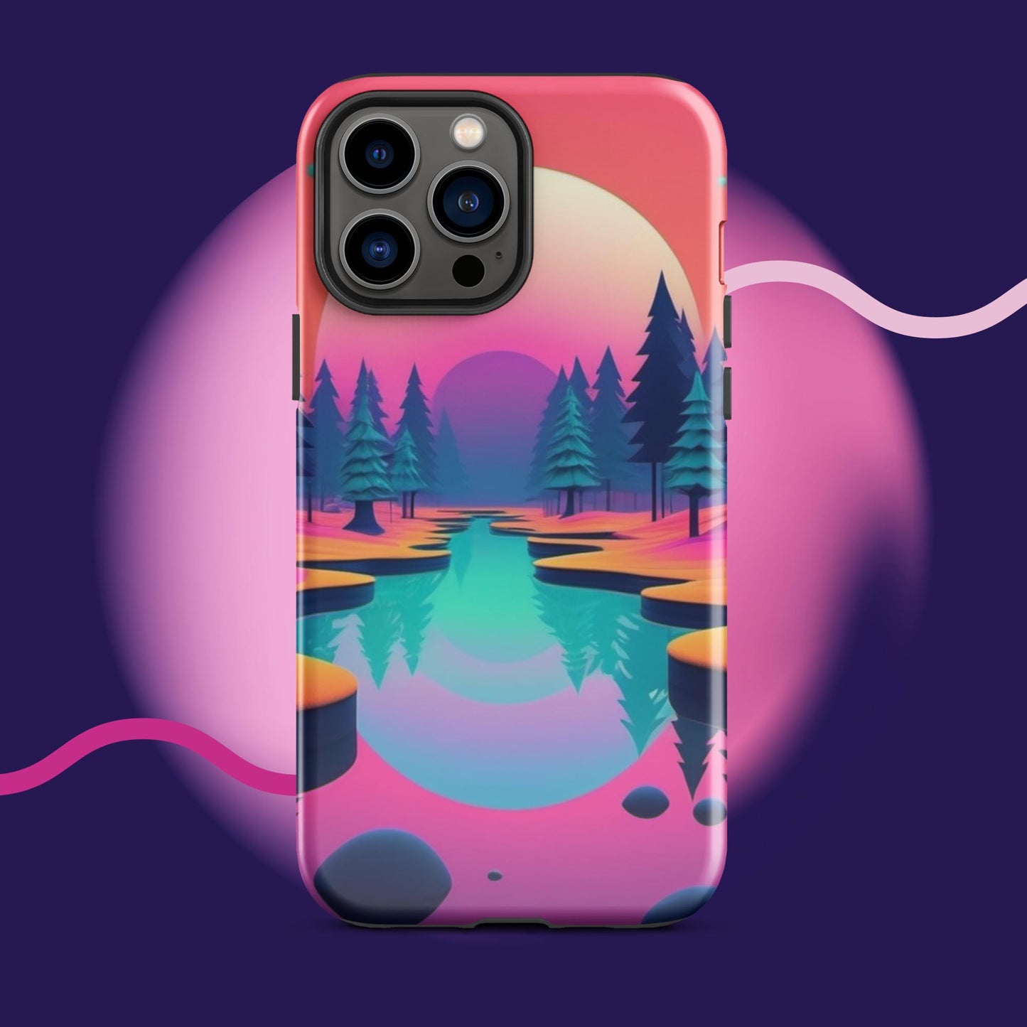 Trippy Forest Case for iPhone®