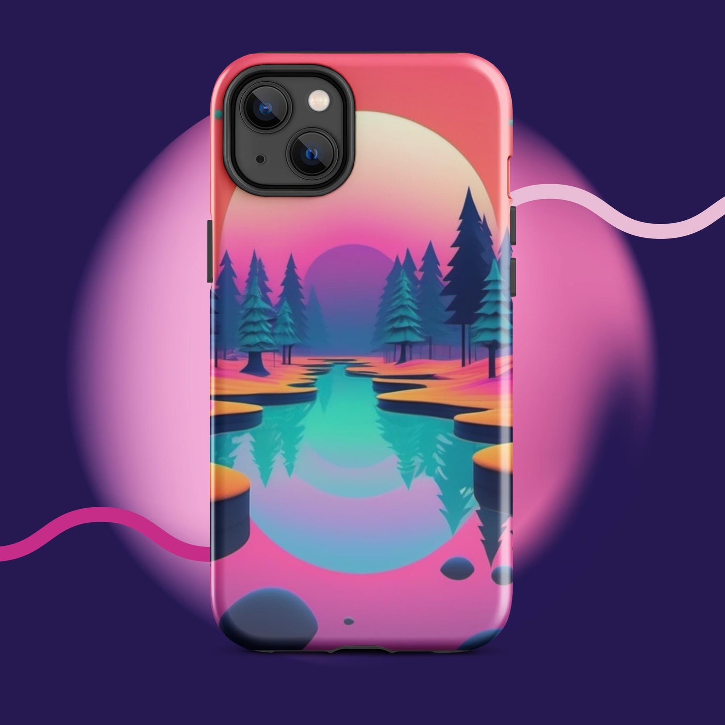 Trippy Forest Case for iPhone®