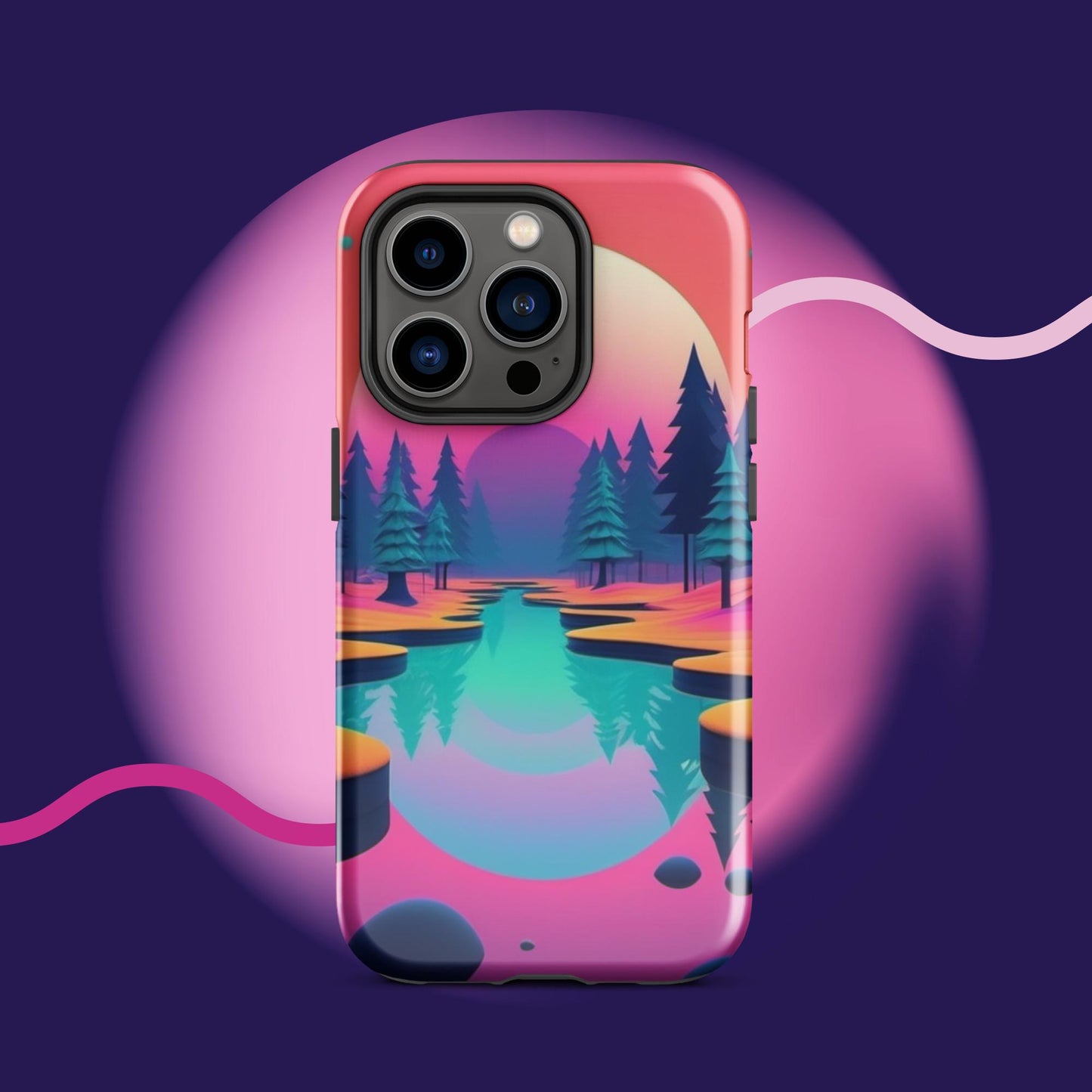 Trippy Forest Case for iPhone®