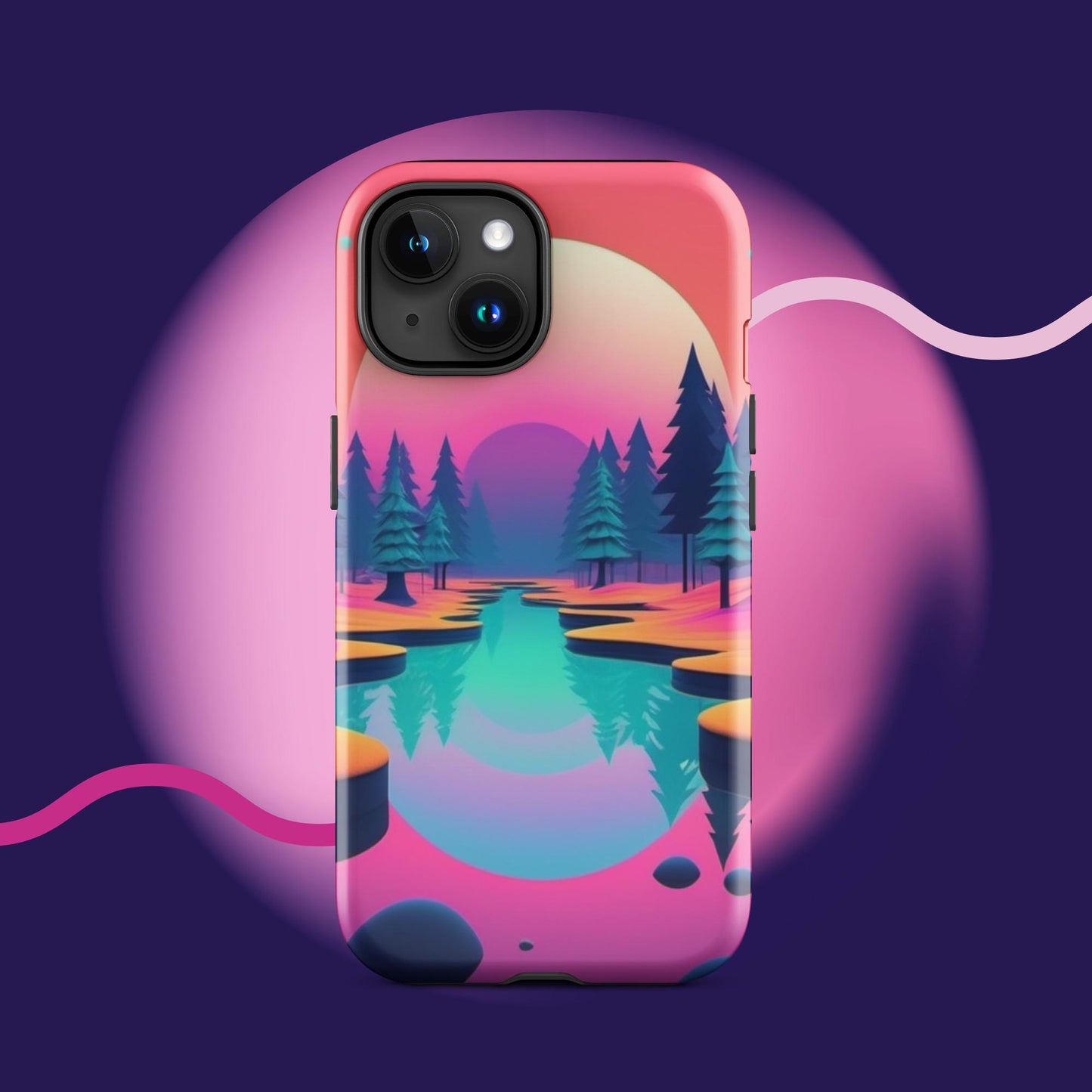 Trippy Forest Case for iPhone®