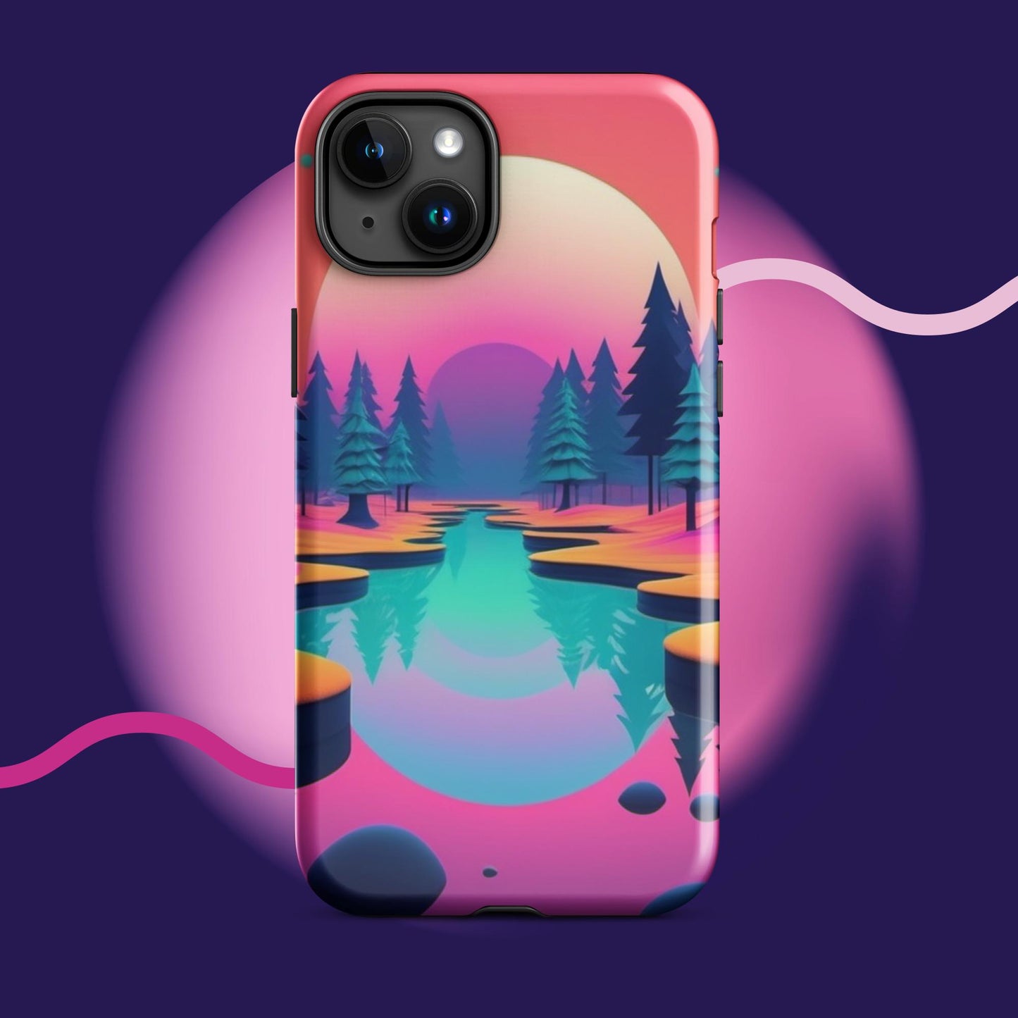 Trippy Forest Case for iPhone®