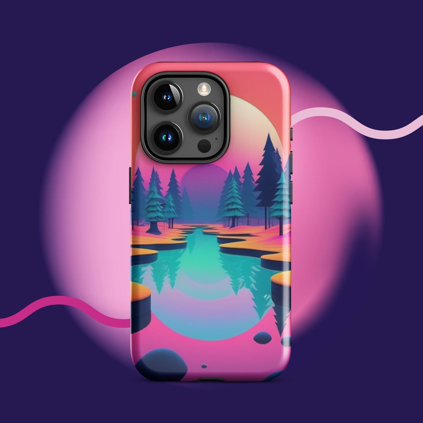 Trippy Forest Case for iPhone®